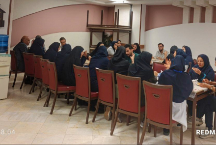 صبحانه کاری بیمارستان ۹دی
