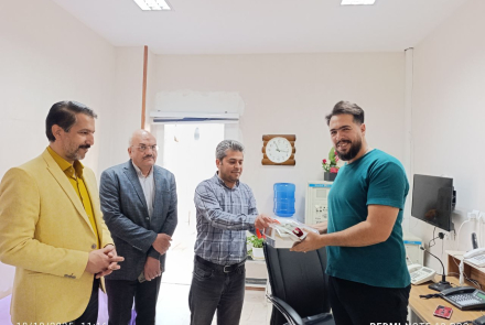 تقدیر از همکاران روشندل
