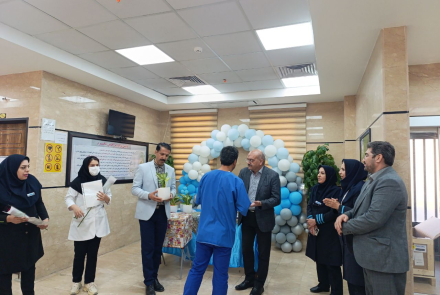 گرامیداشت روز جهانی رادیولوژی در بیمارستان ۹دی