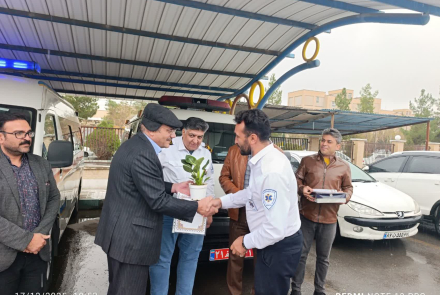 روز نقلیه در بیمارستان ۹دی