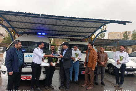روز نقلیه در بیمارستان ۹دی