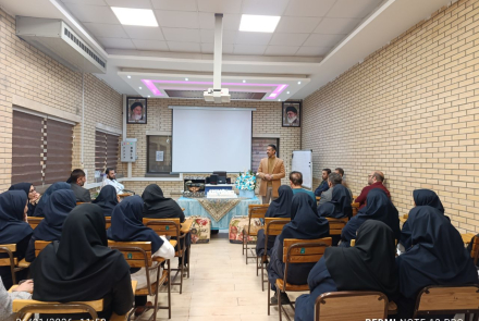 برگزاری جشن بازنشستگی در بیمارستان ۹دی 