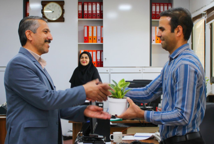 روز منابع انسانی در بیمارستان ۹دی