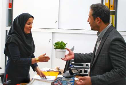 روز منابع انسانی در بیمارستان ۹دی