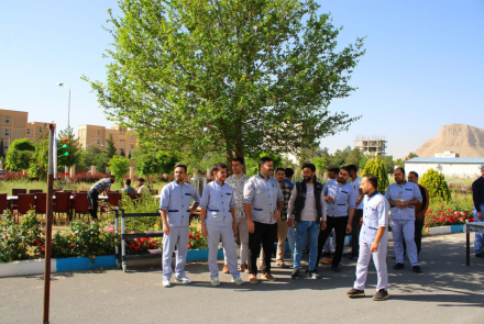 تجلیل از پرسنل محترم خدمات
