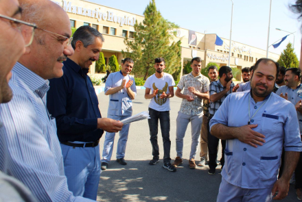 تجلیل از پرسنل محترم خدمات