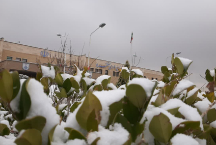 قابهای برفی بیمارستان 9 دی